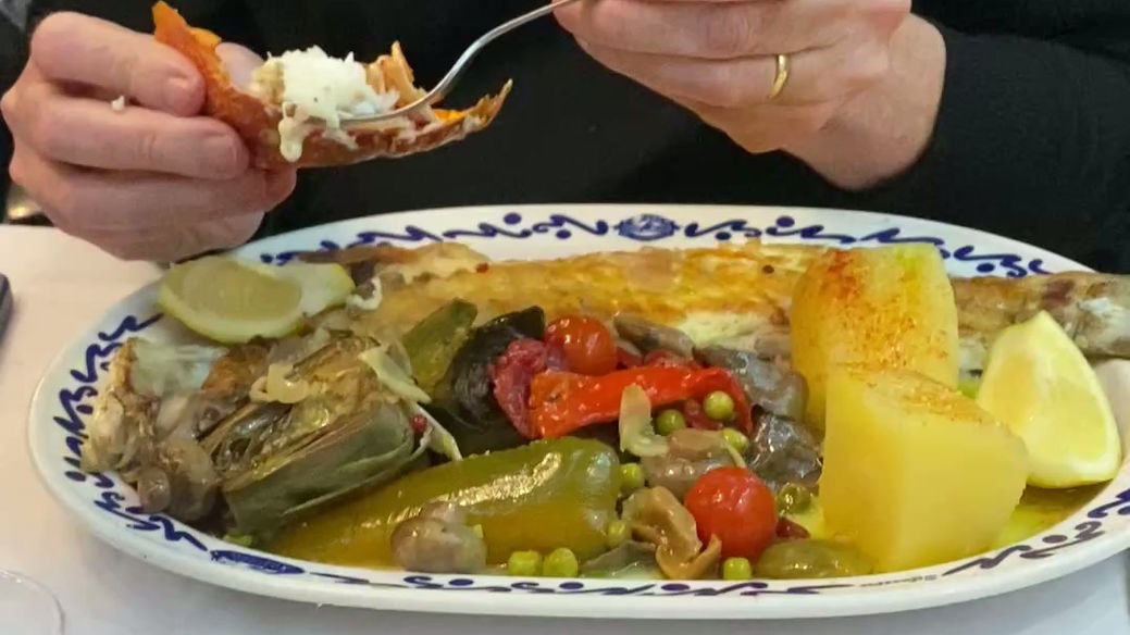 Barceloneta beach in Spain